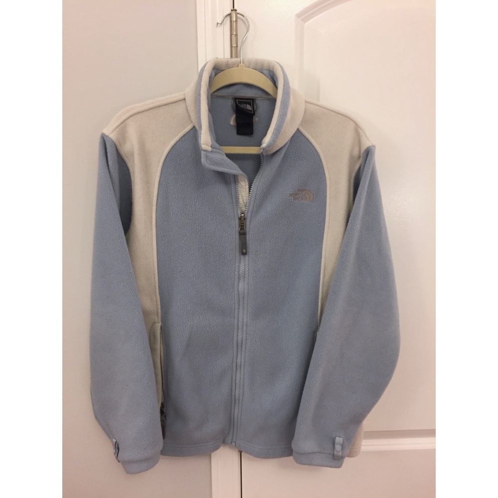 The North Face - Blue and Gray Fleece Jacket